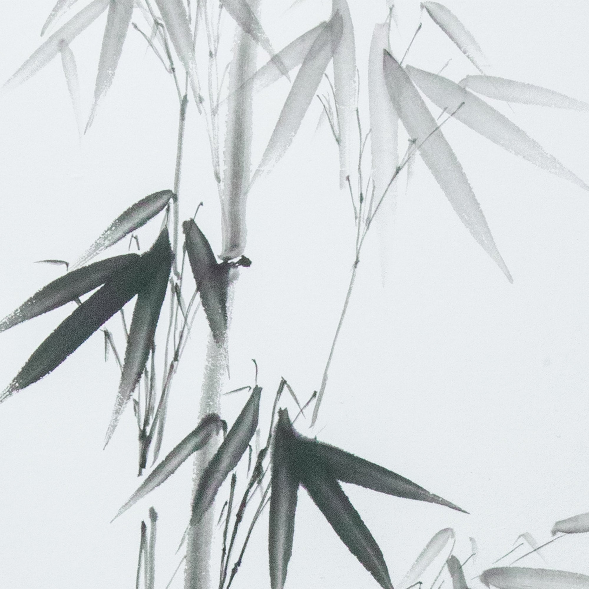 水墨画　竹 風竹・雨竹」: ーモノクロの芸術水墨画ー京都で水墨画を学んでみ